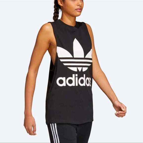 adidas | Tops | Adidas Trefoil Black 